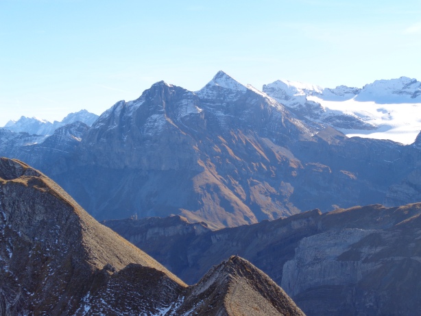 Piz Posta Biala, Gross Düssi / Piz Git, Uri Rotstock, Brunnistock, Blackenstock