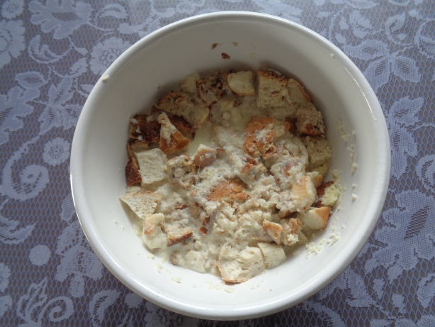 Rühren und kurz ziehen lassen