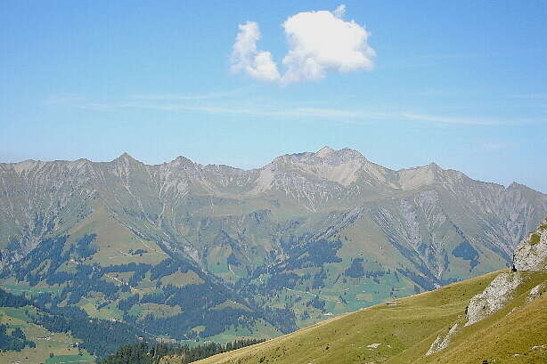 Drümännler (2436m), Wyssi Flue (2472m), Männliflue (2652m)
