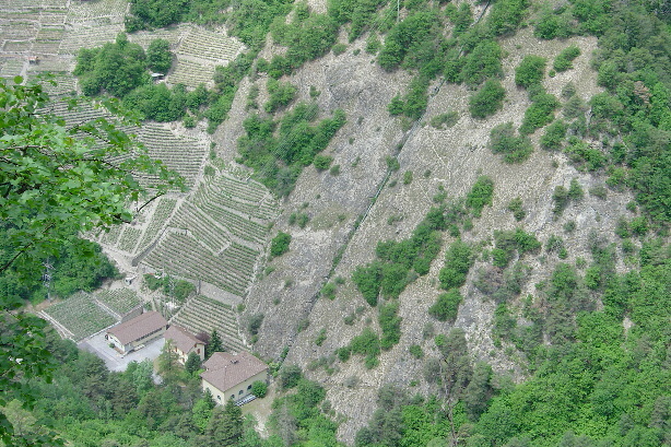 Blick in die Lienne-Schlucht