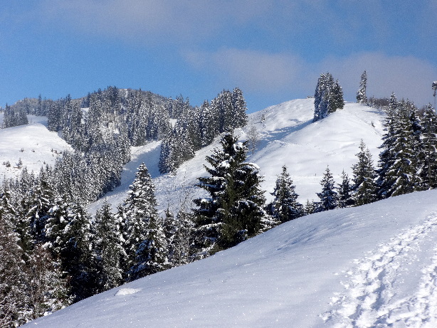 Chnübeli (1424m) - oben links
