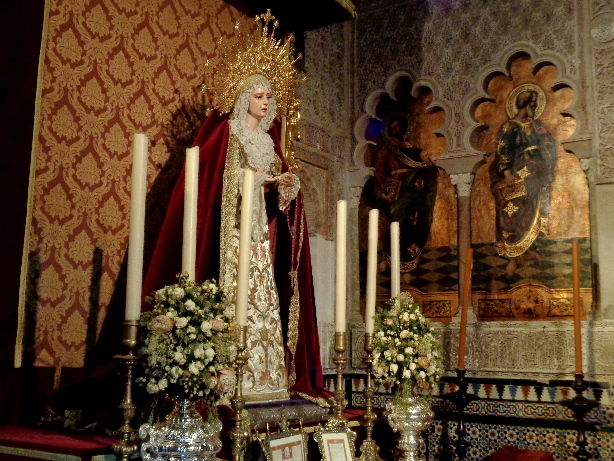 Innenansicht Kirche / Iglesia conventual de San Pablo