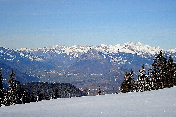Churfirsten, Seeztal, Gonzen, Fläscher Berg, Gauschla, Alvier, Fulfirst