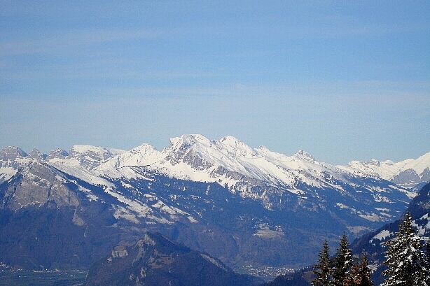 Gonzen, Sichelchamm, Gamsberg, Isisizer Rosswies, Fulfirst, Alvier, Gauschla