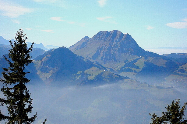 La Vudalla (1670m) und Le Moléson (2002m)