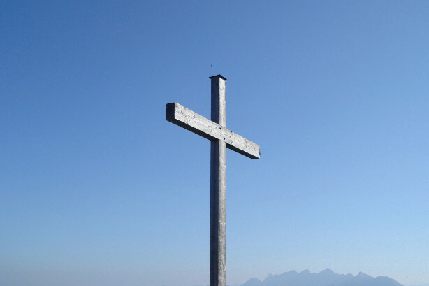 Gipfelkreuz Dent de Jaman (1875m)