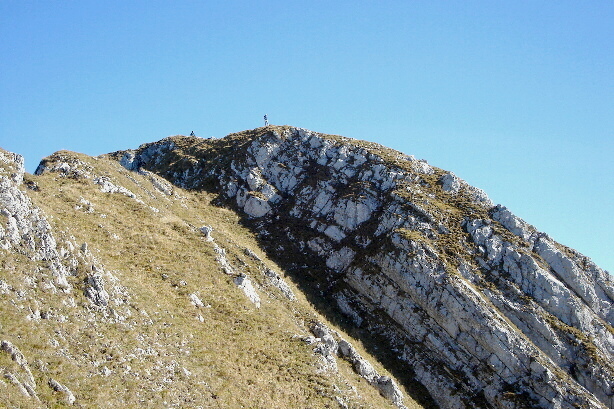 noch 10 Minuten bis zum Gipfel