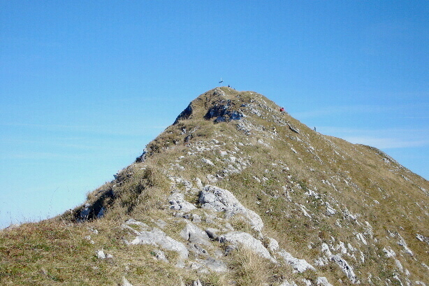 noch 3 Minuten bis zum Gipfel