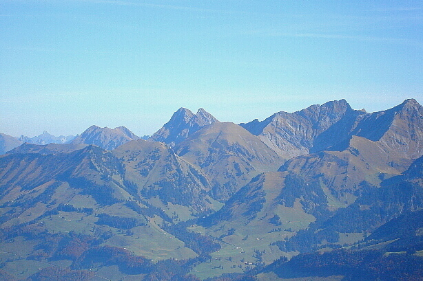 Dent de Brenleire, Dent de Folliéran, Vanil Noir, Pointe de Paray