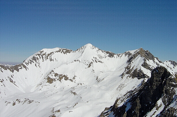 Männliflue (2652m) und Winterhore (2609m)