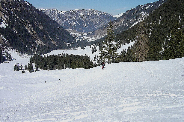Die Abfahrt nach Fildrich
