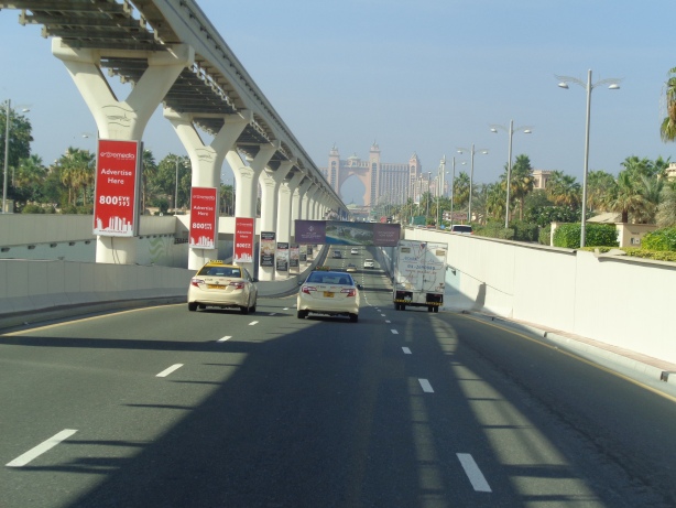 Palmeninsel mit Hotel Atlantis / Palm Jumeirah