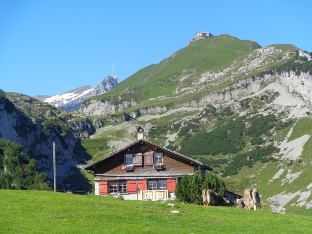 Säntis (2502m), Schäfler (1925m)