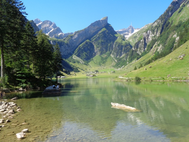 Seealpsee, Altmann, Rossmahd, Säntis