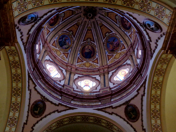 Innenansicht Kirche / Parroquia de Santa Maria