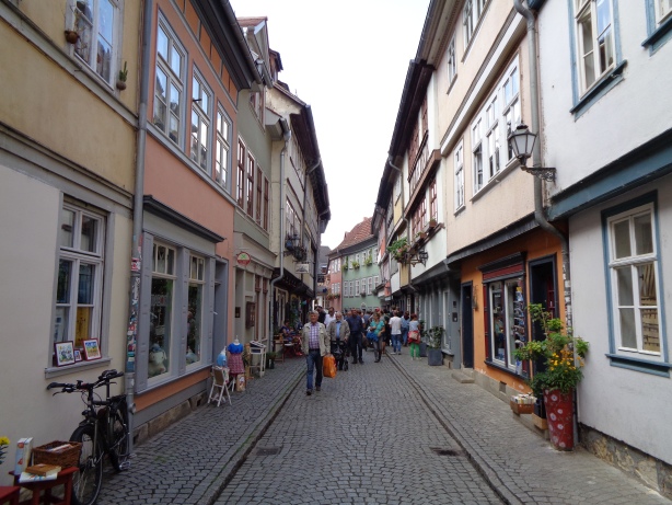 Auf der Krämerbrücke