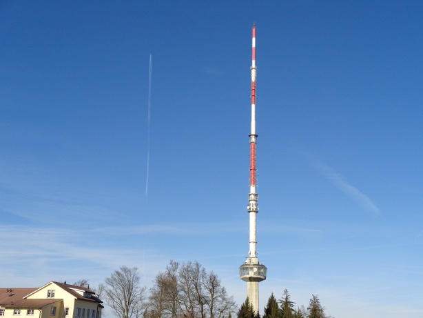 Der Fernsehturm vom Uetliberg