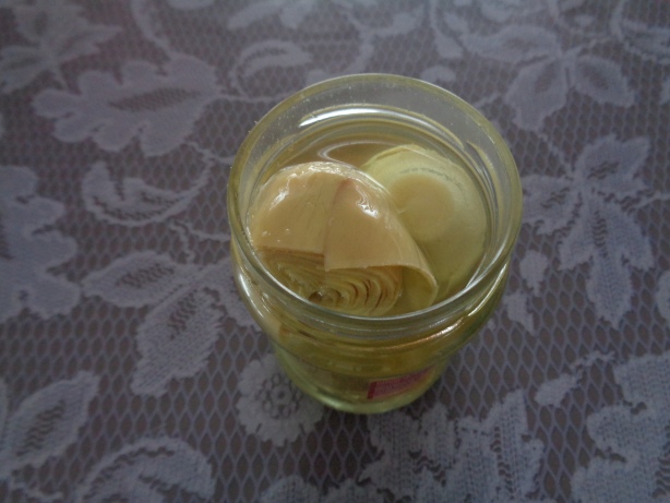 3 hearts of artichoke (about 150 grams)