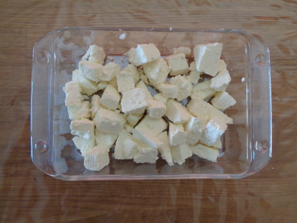 und in eine Backform geben