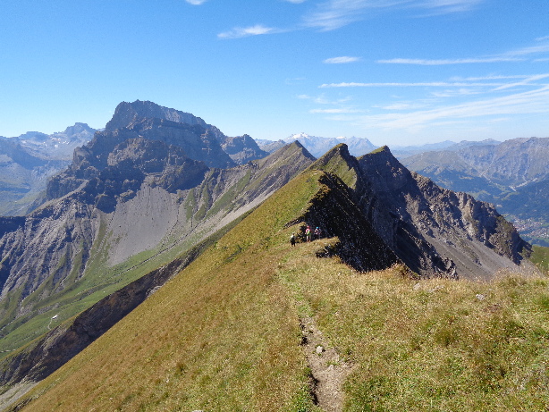 Steghorn (3146m), Lohner (3049m), Chlyne Lohner (2584m), Allmegrat (2530m)