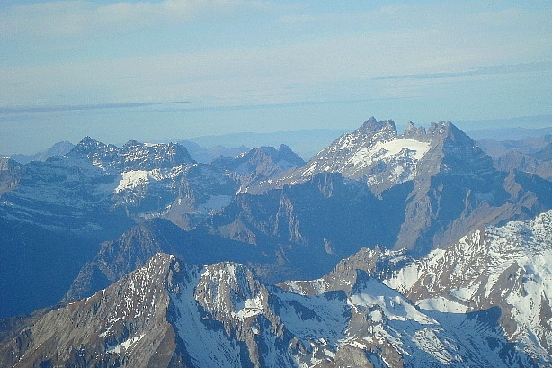 Tour Salliere (3220m), Grand Chavalard (2968m), Dents du Midi (3257m)