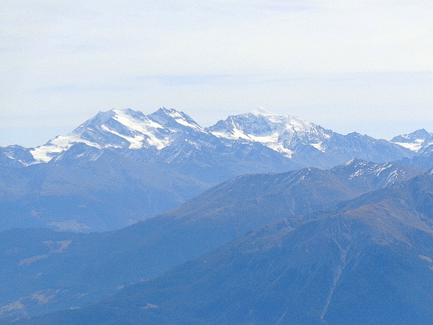 Fletschhorn (3996m), Lagginhorn (4010m), Weissmies (4017m)
