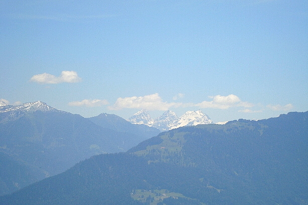 Piz Kesch (3418m), Piz Ela (3339m), Piz Mitgel (3159m)