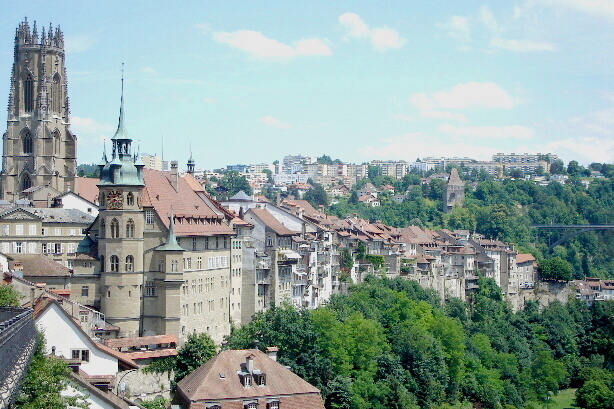 Cathedral St. Nicolas and the town hall