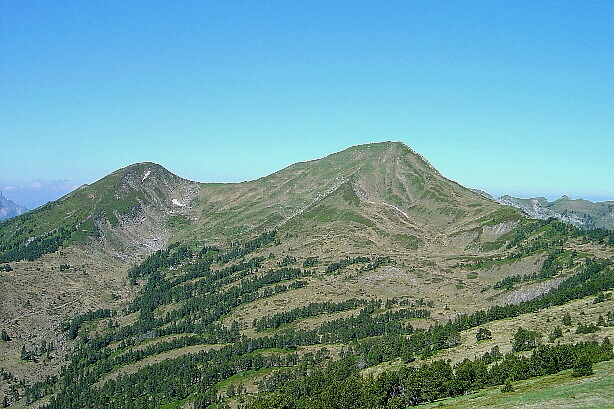 Fürstein (2039m) und Chli Fürstein (1900m) vom Rickhubel (1943m)
