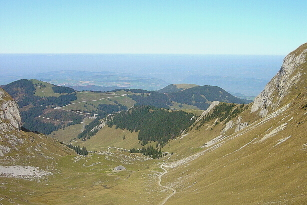 Blick zum Gurnigelpass