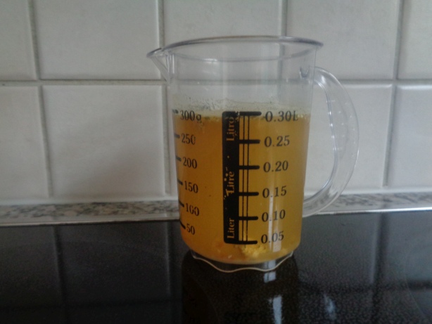 3 Deziliter Bouillon