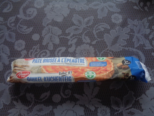 Kuchenteig für etwa 30 cm Durchmesser