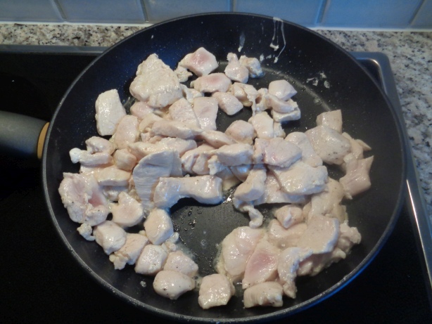 Flavour the meat with salt and roast gently with olive oil