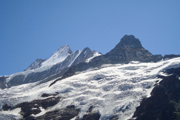 Lauteraarhorn, Schreckhorn, Nässihorn, Kleines Schreckhorn