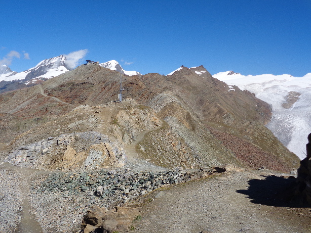 Strahlhorn (4190m), Zermatter Stockhorn (3532m)