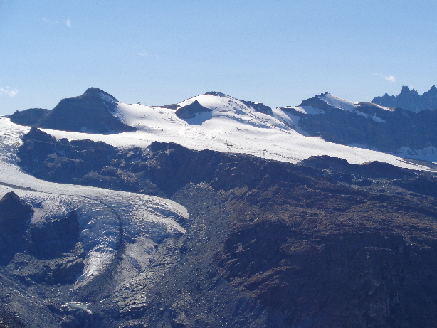 Theodulhorn (3469m), Furgghorn (3453m)