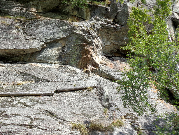 Mini-Klettersteig Saas-Grund