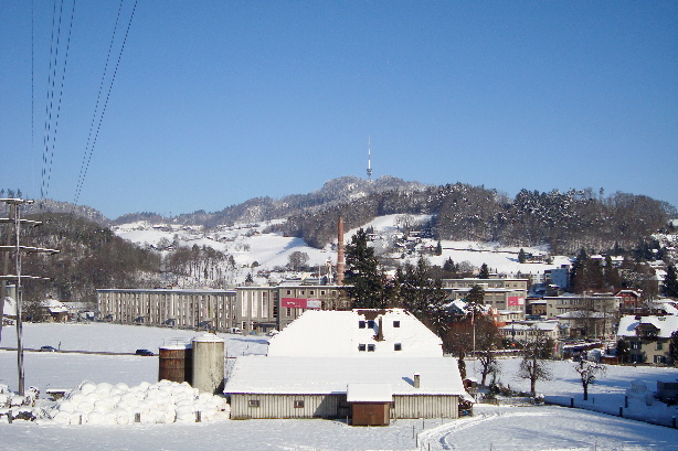 Kartonfabrik Deisswil und Bantiger (947m)