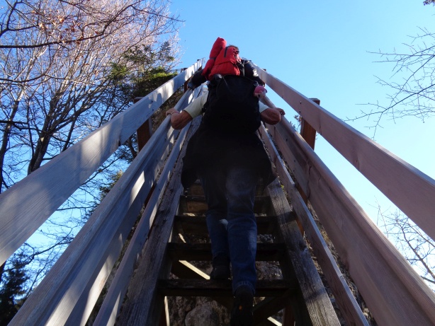Treppe zum Guggershörnli / Guggershorn (1283m)