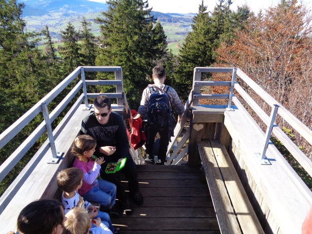 Auf dem Guggershörnli / Guggershorn (1283m)