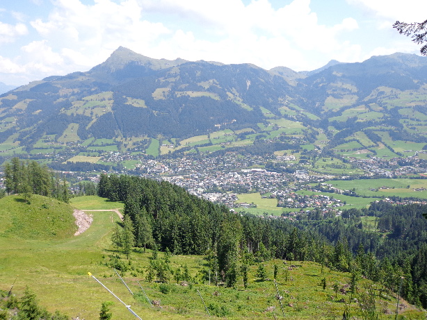 Kitzbüheler Horn (1996m) und Kitzbühel