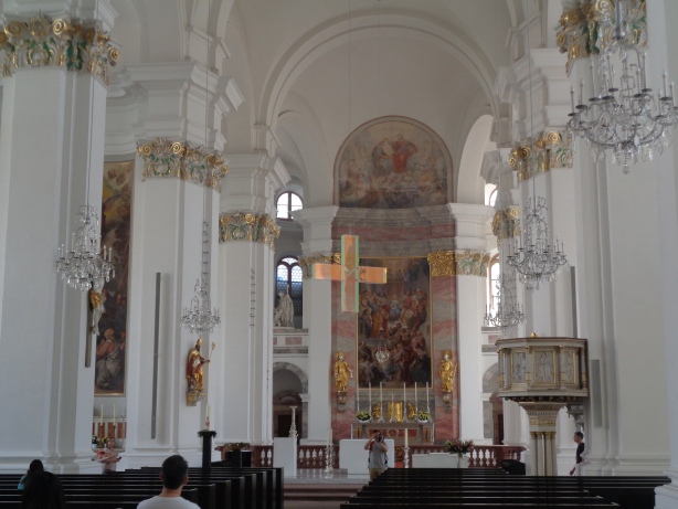 Innenansicht Jesuitenkirche