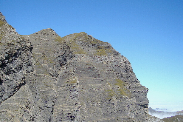Gesteinsschichtung am Hochstollen (2481m)