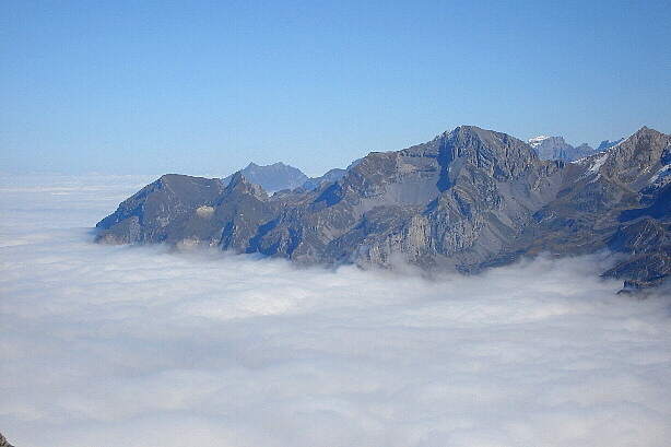 Nünalphorn (2385m), Huetstock (2676m)