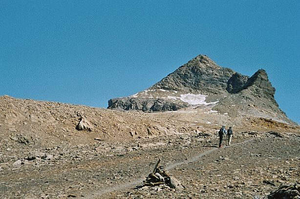 Hockenhorn (3293m) und Kleines Hockenhorn (3163m)