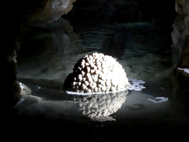 Künstlicher See mit Bienenkorb