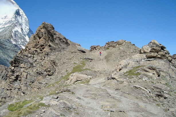 Der Weg zur Hörnlihütte