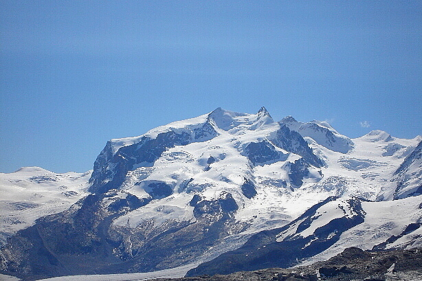 Monte Rosa - Nordend (4609m) und Dufourspitze (4634m)