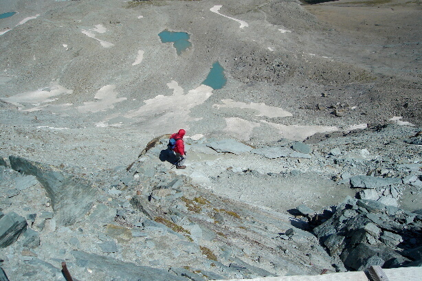 Der Weg zur Hörnlihütte