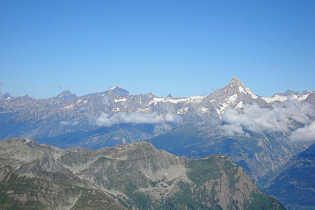 Balmhorn, Wilerhorn, Glishorn, Hockenhorn, Bietschhorn